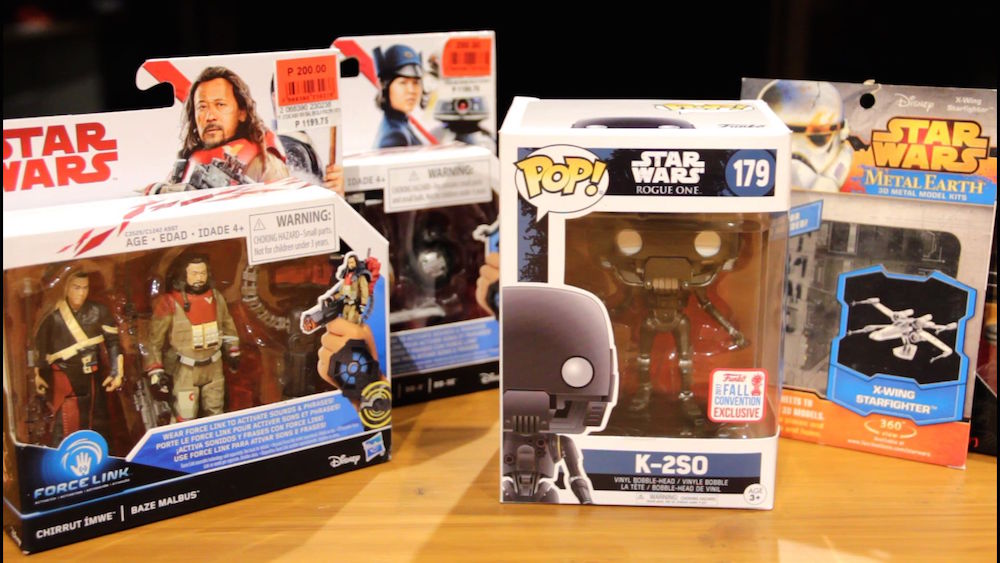Unboxing Star Wars Rogue One toys!